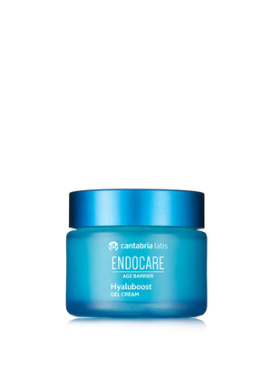 ENDOCARE AGE BARRIER HYALUBOOST GELINIS KREMAS, 50ml – produkto buteliukas baltame fone