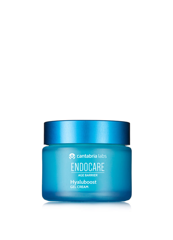 ENDOCARE AGE BARRIER HYALUBOOST GELINIS KREMAS, 50ml – produkto buteliukas baltame fone