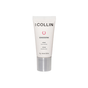 G.M. Collin Sensiderm veido kremas jautriai odai, 15 g tūbelė baltame fone