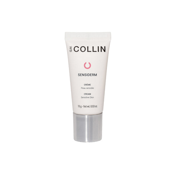 G.M. Collin Sensiderm veido kremas jautriai odai, 15 g tūbelė baltame fone