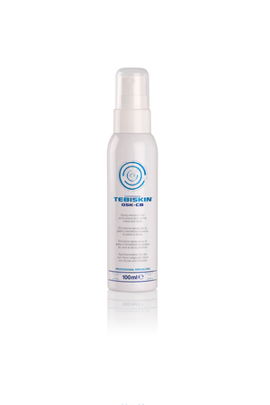TEBISKIN®OSK-CB speciali purškiama emulsija, skirta į aknę linkusiai krūtinės ir nugaros odai, 100 ml