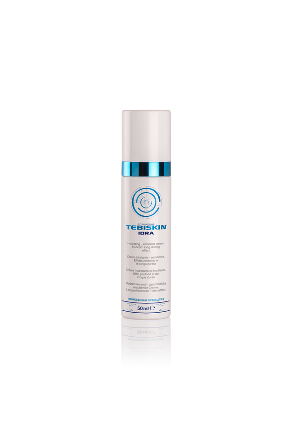 TEBISKIN® IDRA drėkinamasis kremas su minkštinančiu poveikiu, 50 ml