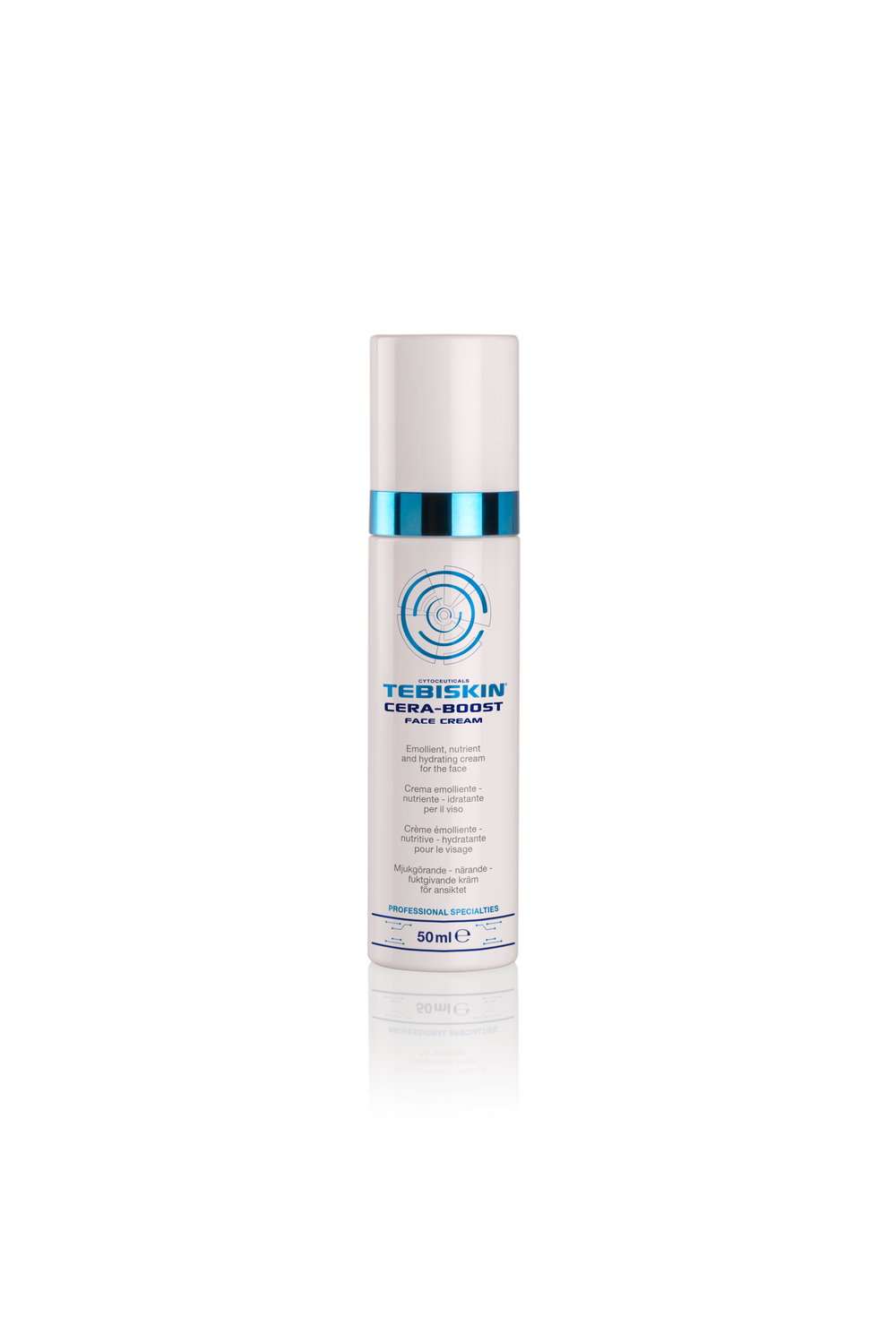 TEBISKIN® CERA-BOOST minkštinantis, maitinantis, drėkinantis kremas, 50 ml