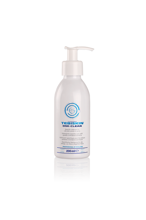 TEBISKIN OSK CLEAN prausimosi gelis riebiai, į aknę linkusiai odai, 200 ml