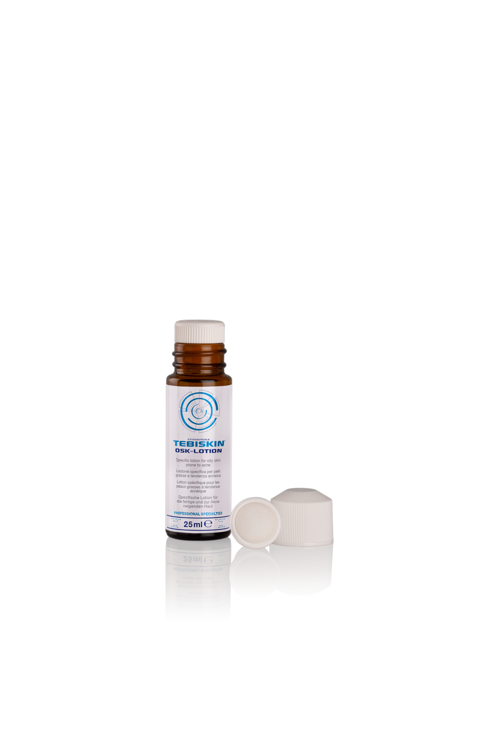 TEBISKIN® OSK-LOTION losjonas riebiai odai, linkusiai į aknę, 25 ml