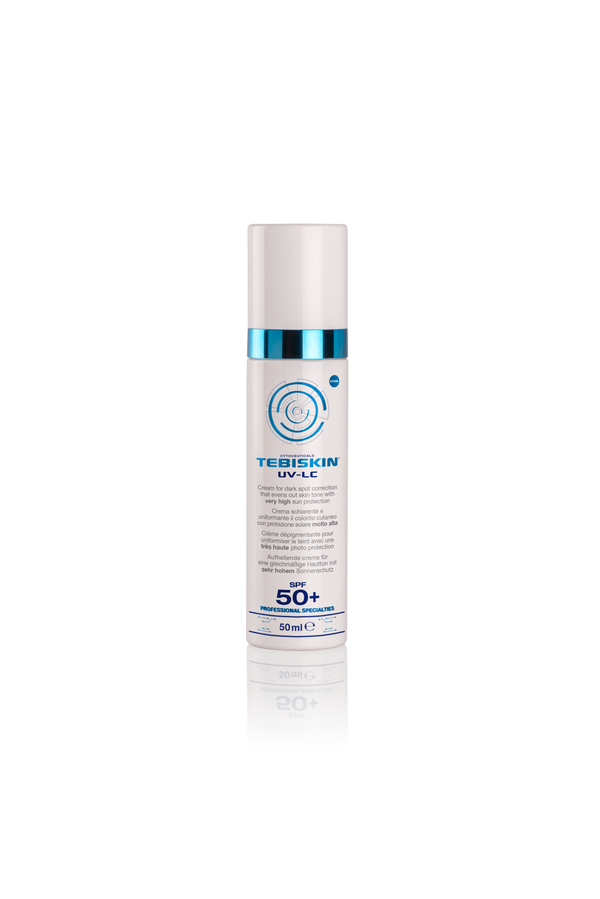TEBISKIN® UV-LC SPF50+ šviesinantis kremas su apsauga nuo saulės, 50 ml