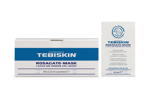 TEBISKIN ROSAGATE MASK raminanti veido kaukė, 25x2,5 ml