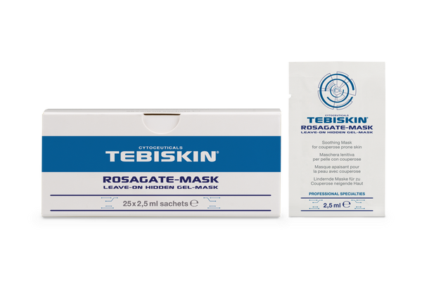 TEBISKIN ROSAGATE MASK raminanti veido kaukė, 25x2,5 ml