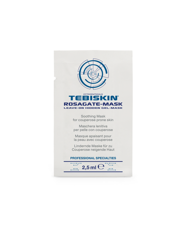 TEBISKIN ROSAGATE MASK raminanti veido kaukė, 25x2,5 ml