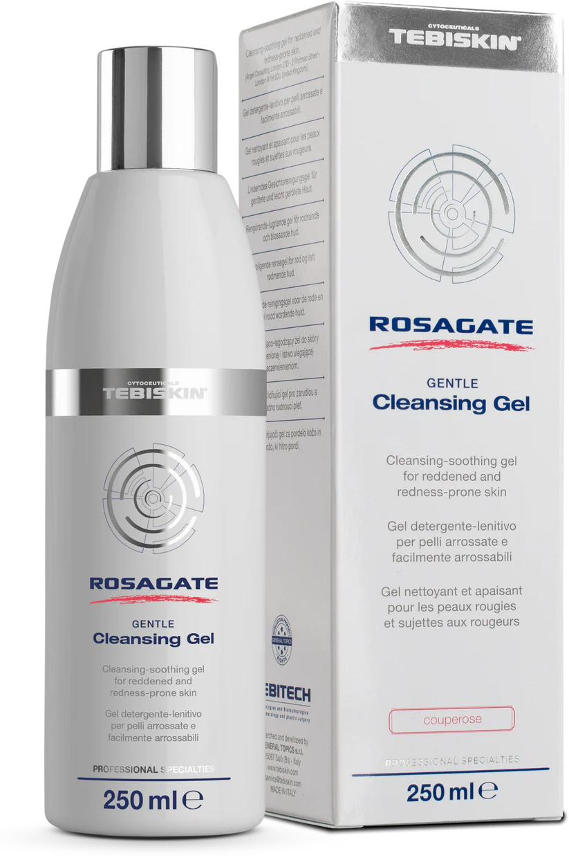 ROSAGATE® GENTLE Cleansing Gel Valomasis ir raminamasis gelis, 250 ml