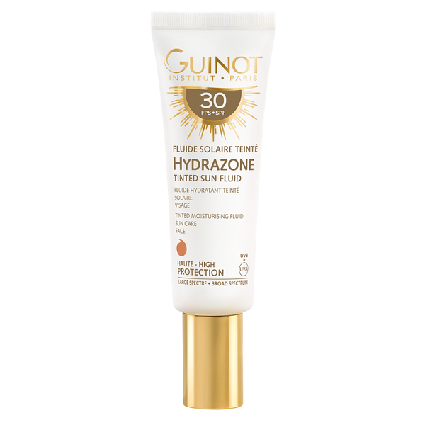 Drėkinamasis fluidas su spalva nuo saulės veidui SPF 30 / Hydrazone Tinted Sun Face, 50 ml