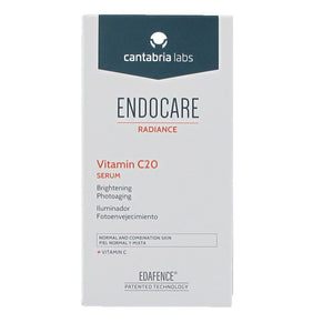 CANTABRIA LABS ENDOCARE RADIANCE Vitamin C20 serumas 30 ml pakuotė