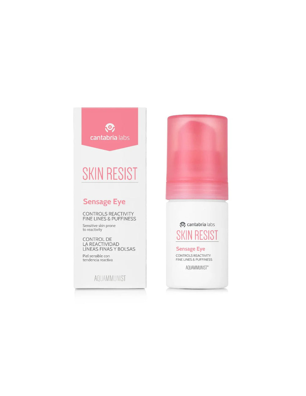 SKIN RESIST Sensage Eye paakių kremas su dėžute, 15 ml