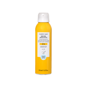 Comfort Zone Sun Soul Protective Mist SPF30 purškiama dulksna nuo saulės, 150 ml, baltame fone