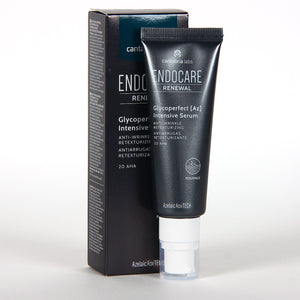 ENDOCARE RENEWAL GLYCOPERFECT [Az] intensyvus serumas ir dėžutė iš arti, 50 ml