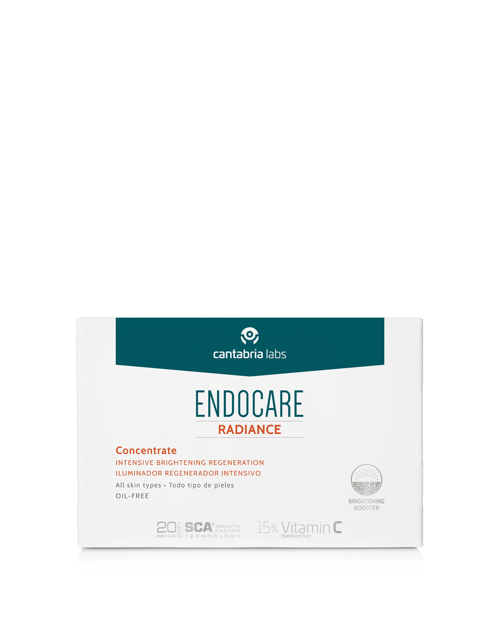 ENDOCARE RADIANCE vitamino C koncentratas 14x1 ml su dėžute ir ampule