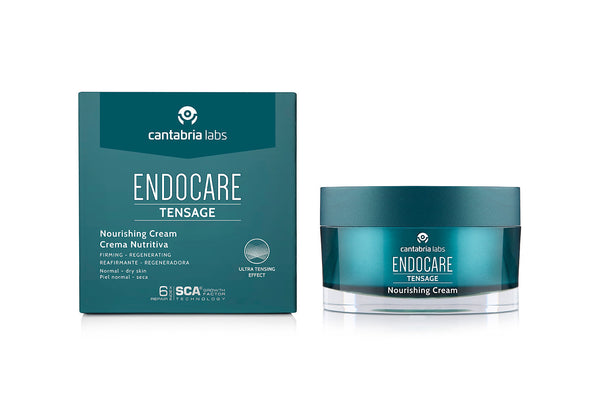 ENDOCARE TENSAGE maitinamasis veido kremas, 50 ml, dėžutė ir indelis