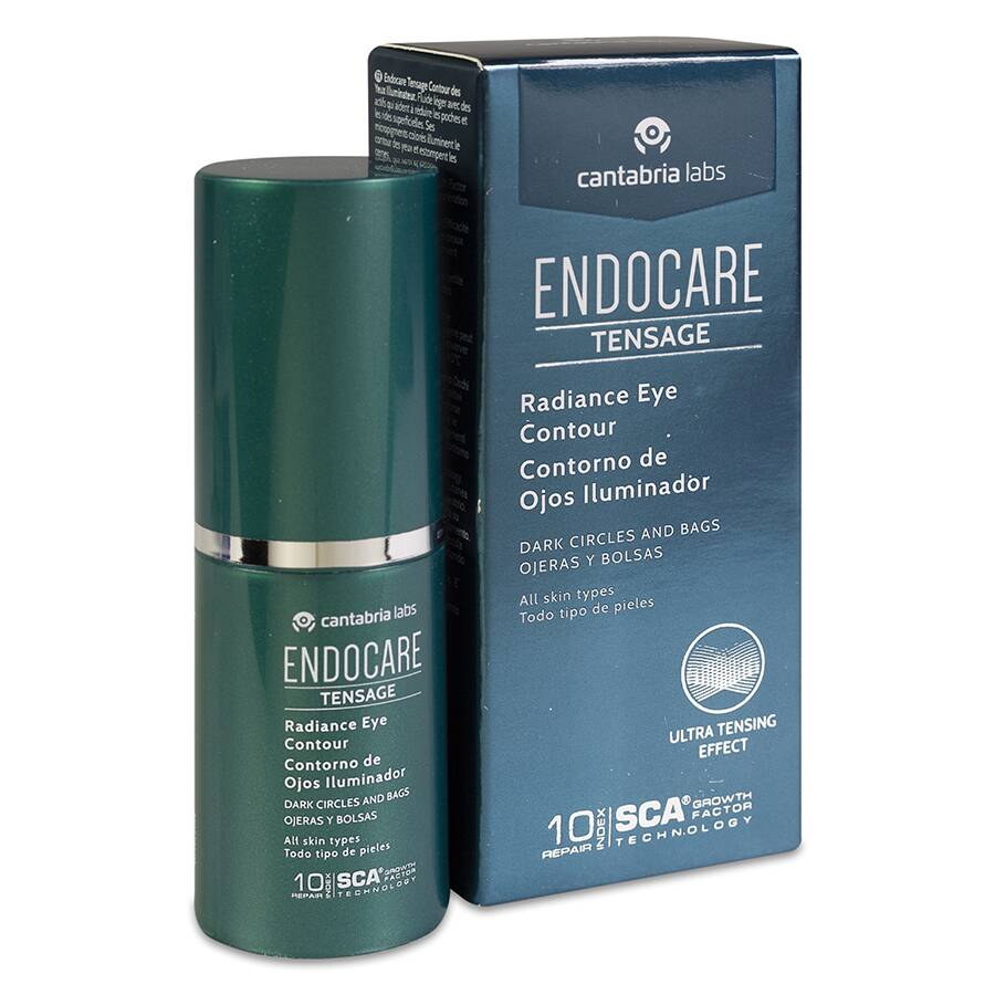 ENDOCARE TENSAGE skaistinantis lūpų ir akių kontūro kremas su pakuote, 15 ml