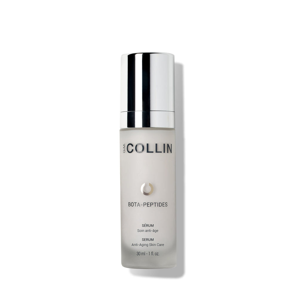 G.M. Collin Bota-Peptides serumas, 30 ml, buteliukas su dozatoriumi ant balto fono
