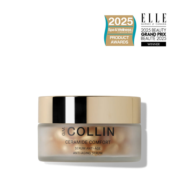 G.M. Collin Daily Ceramide Comfort serumas, 20 vnt. – dėžutė su laisvomis kapsulėmis