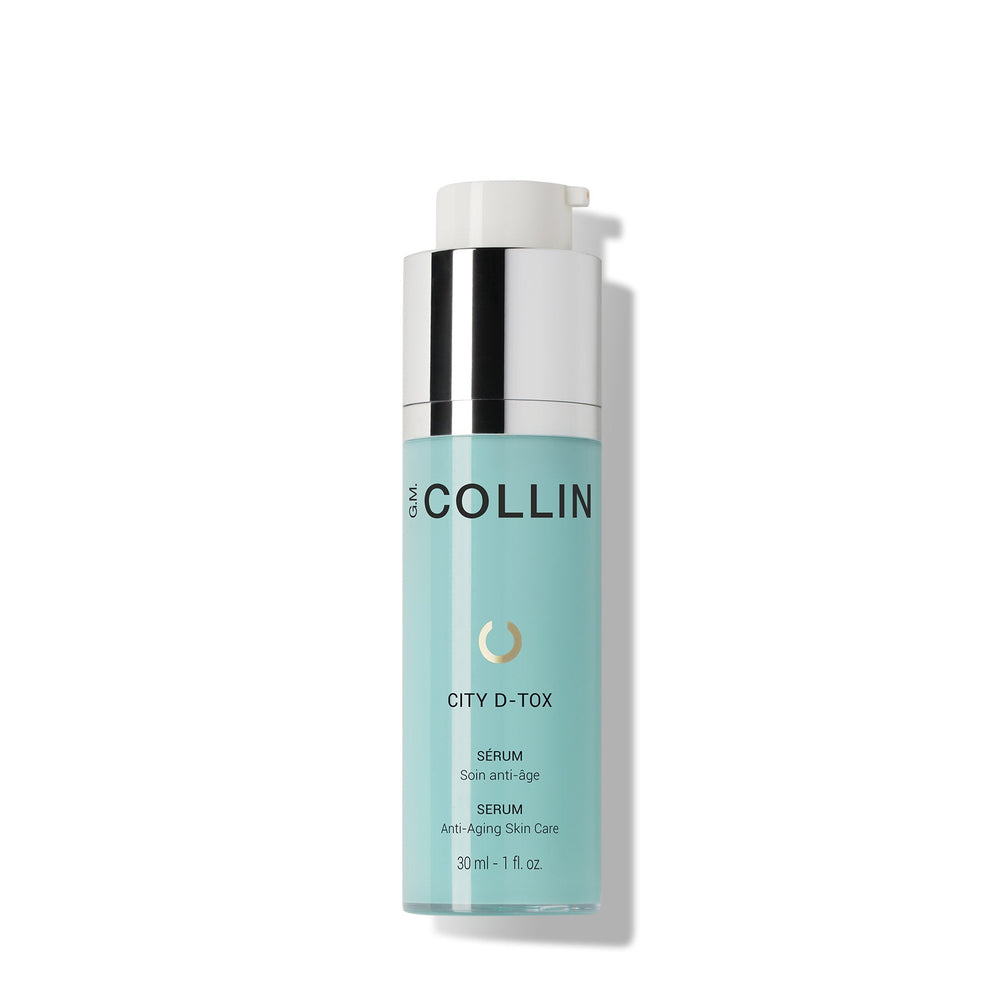 G.M. Collin City D-Tox serumas, 30 ml buteliukas su pompos dozatoriumi