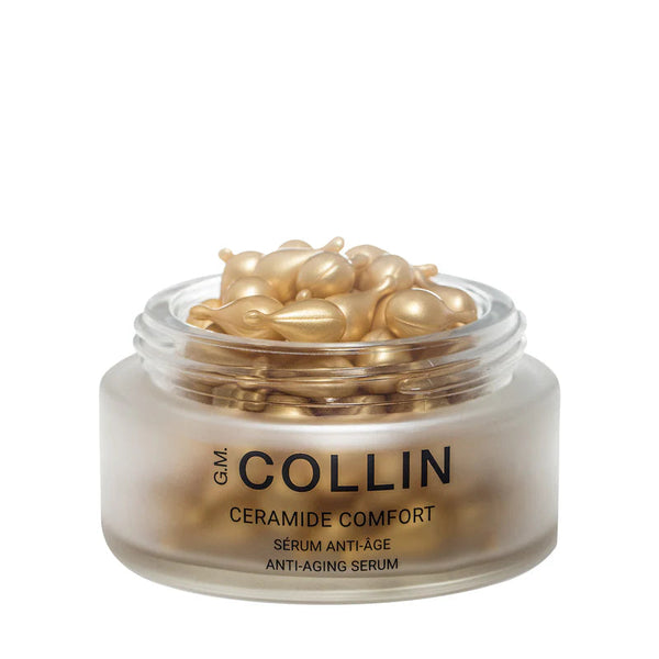 G.M. Collin Daily Ceramide Comfort serumas, atidaryta 80 kapsulių pakuotė
