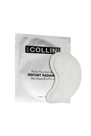 G.M. Collin Instant Radiance paakių kaukių pakuotė ir kaukės