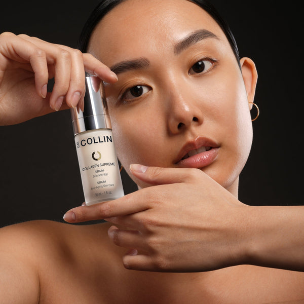 G.M. Collin Collagen Supreme serumas modelio rankose
