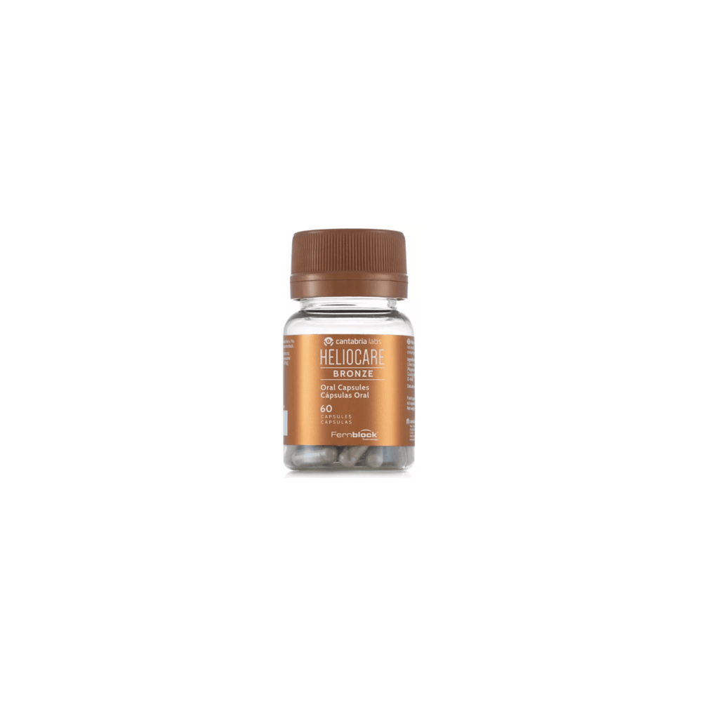 HELIOCARE Oral Bronze maisto papildai, 60 kapsulių