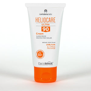 HELIOCARE ULTRA 90 veido kremas SPF 50+, 50 ml – tūbelės artimas planas