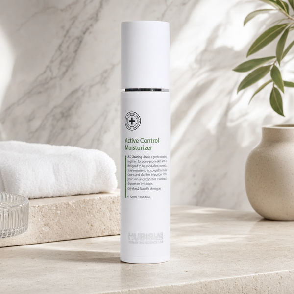 HUBISLAB Active Control veido drėkiklis 120 ml lifestyle nuotrauka