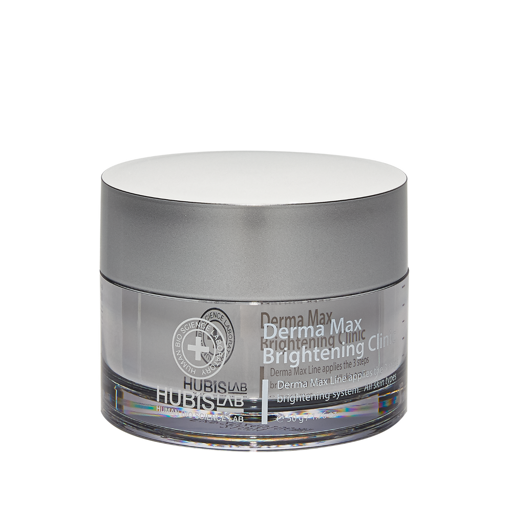 HUBISLAB Derma Max Clinic šviesinamasis kremas, 50 g, indelis