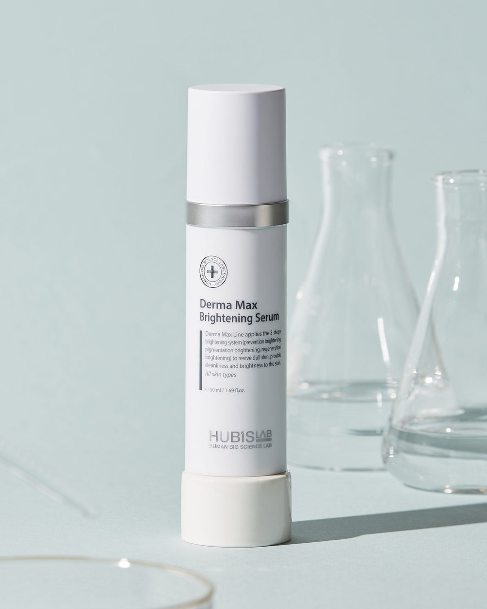 HUBISLAB Derma Max šviesinamasis serumas 50 ml su dėžute