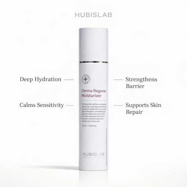 HUBISLAB Derma Regener veido drėkiklis 120 ml privalumai