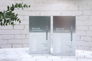 HUBISLAB E+ Epiderma Nova Cell šviesinanti veido kaukė 5x25 g su linijos produktu