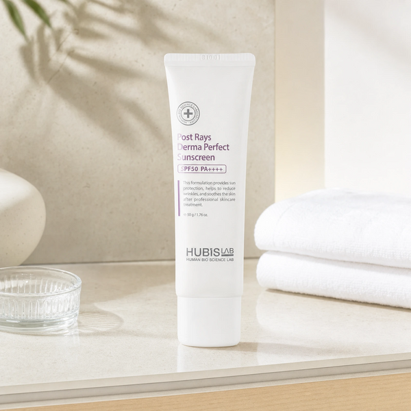 HUBISLAB Post Rays Derma Perfect SPF50 veido kremas nuo saulės 50 g lifestyle nuotrauka