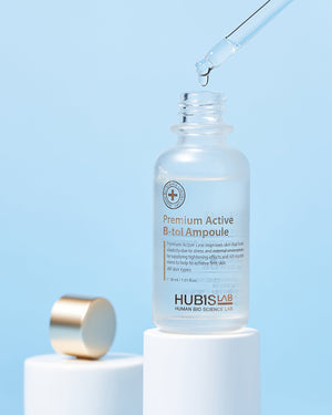 HUBISLAB Premium Active B-Tol ampulė 30 ml tekstūros vizualas