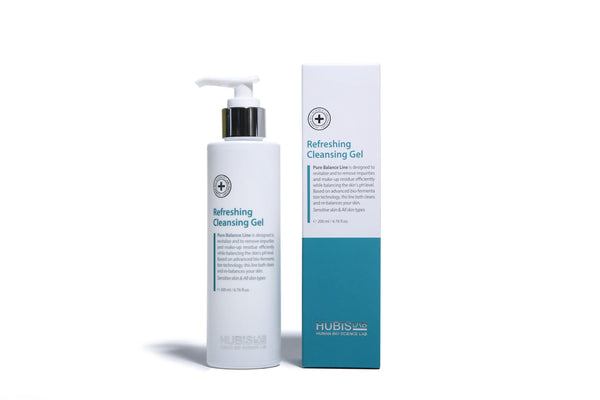 HUBISLAB Pure Balance gaivinamasis gelinis veido prausiklis 200 ml