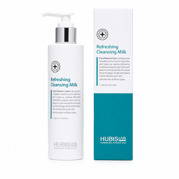 HUBISLAB Pure Balance valomasis pienelis 200 ml su dezute