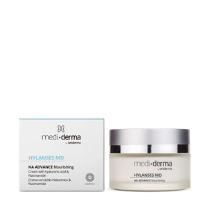 HYLANSES MD HA Advance maitinamasis veido kremas su dėžute, 50 ml