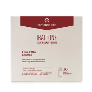 IRALTONE Hair Efflu Booster papildai 30 x 15 ml dėžutė