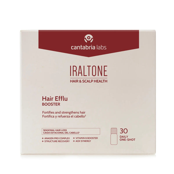 IRALTONE Hair Efflu Booster papildai 30 x 15 ml dėžutė