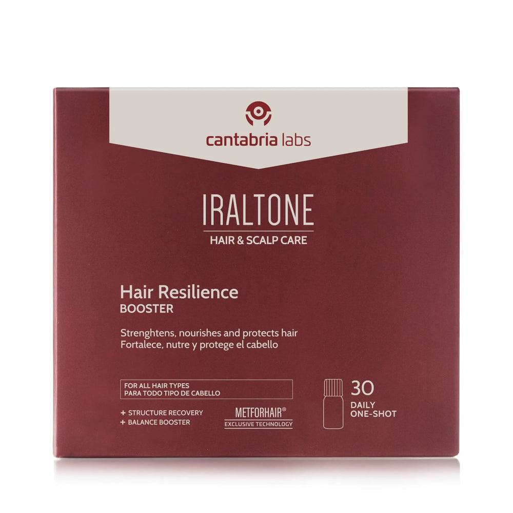 IRALTONE Hair Resilience Booster papildai ampulėmis, 30x15 ml, pakuotė