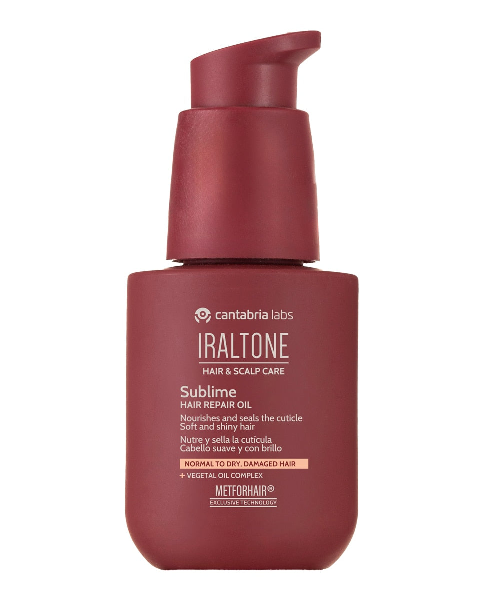 IRALTONE Sublime plaukų aliejus 50 ml priekinė pakuotė