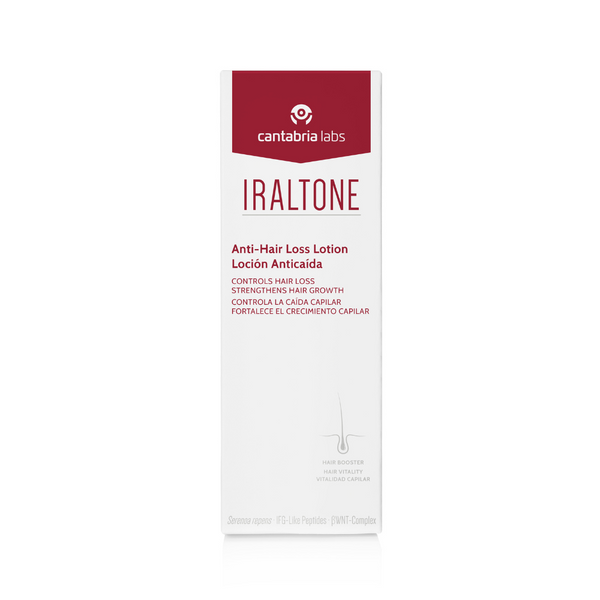 IRALTONE purškiamas losjonas nuo plaukų slinkimo, 100 ml pakuotės dėžutė