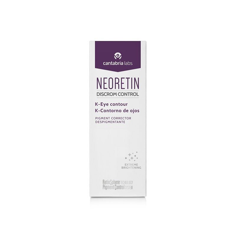 NEORETIN Discrom Control paakių kontūro kremas 15 ml, tūbelė