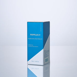 PEPPLUS hialurono rūgšties serumas 50 ml dėžutė