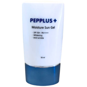 PEPPLUS Moisture Sun apsauginis gelis nuo saulės SPF50+, 50 ml