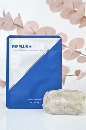 PEPPLUS Pepsolution lakštinė kaukė, 25 g lifestyle nuotrauka