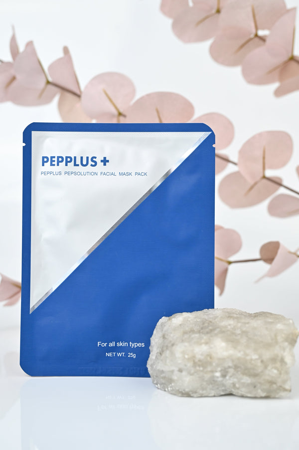 PEPPLUS Pepsolution lakštinė kaukė, 25 g lifestyle nuotrauka